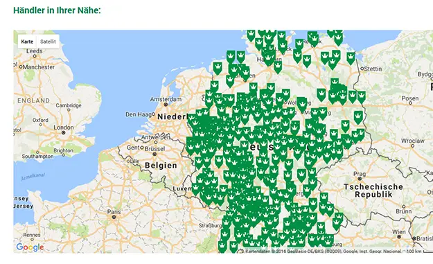 Oktober 2016 Jaeger Händlersuche